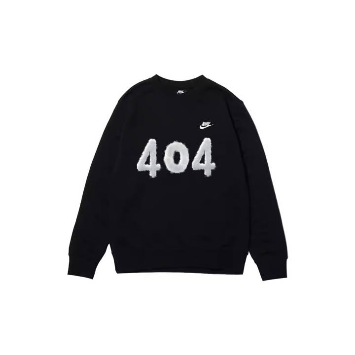 Nike Nike Sweatshirts Men's Black Crew Neck Moderate