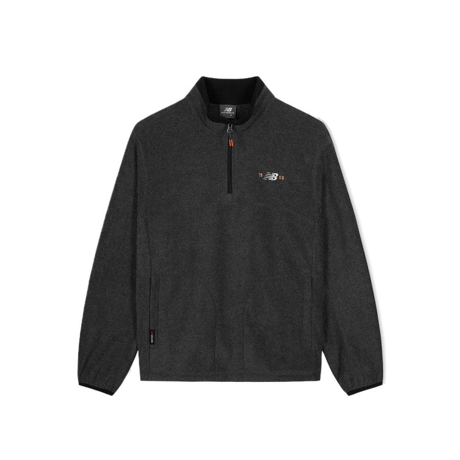 New Balance New Balance Sweatshirts Men's Dark Gray Stand Collar Moderate