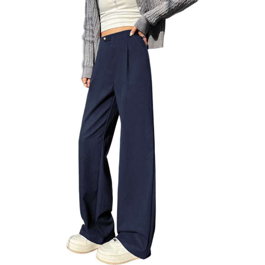 BALENO Casual Pants Women's Moderate Wide Leg Pants