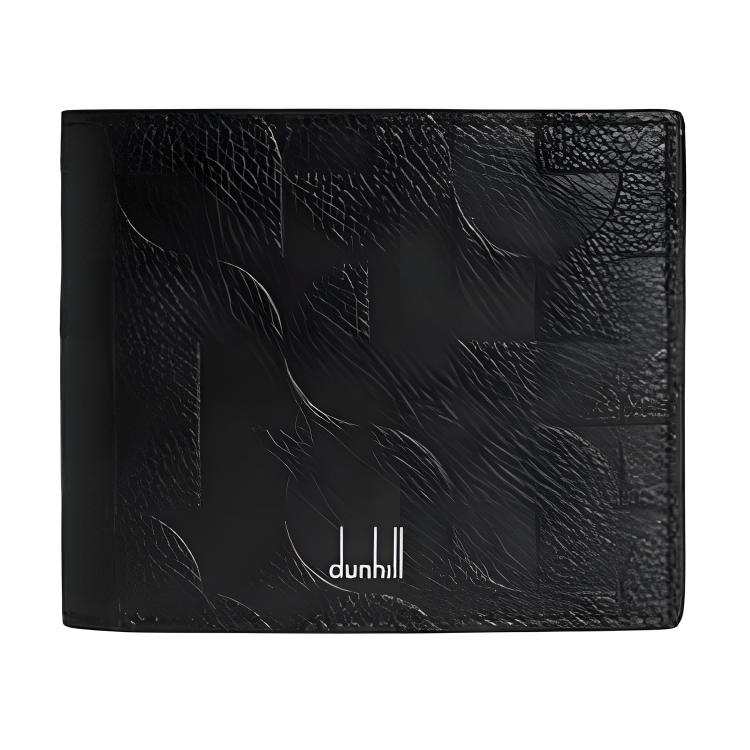 Dunhill Cow Leather Wallet Men's Black
