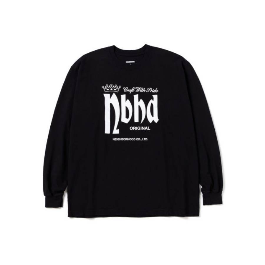 Neighborhood logo-print long-sleeve T-shirt