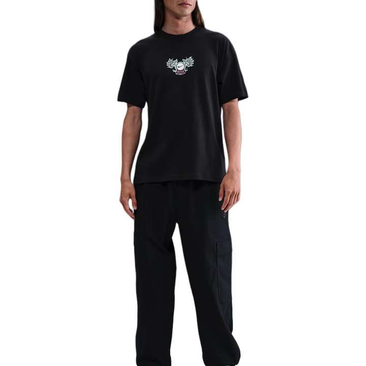 Nike Nike Sportswear T Shirts Men's Black Crew Neck Moderate