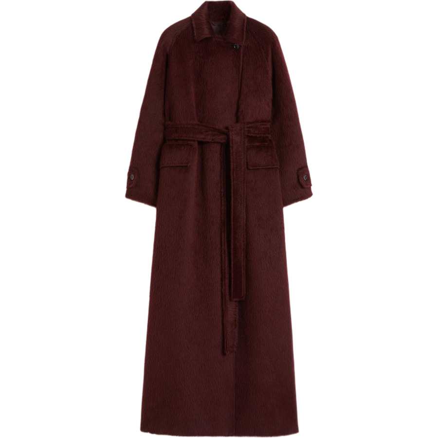 MaxMara Max Mara Raglan sleeve Belted Coat