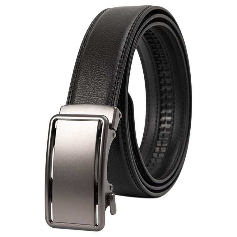 Hodo Hodo Alloy Cow Leather Belts Men's Width 3.5cm