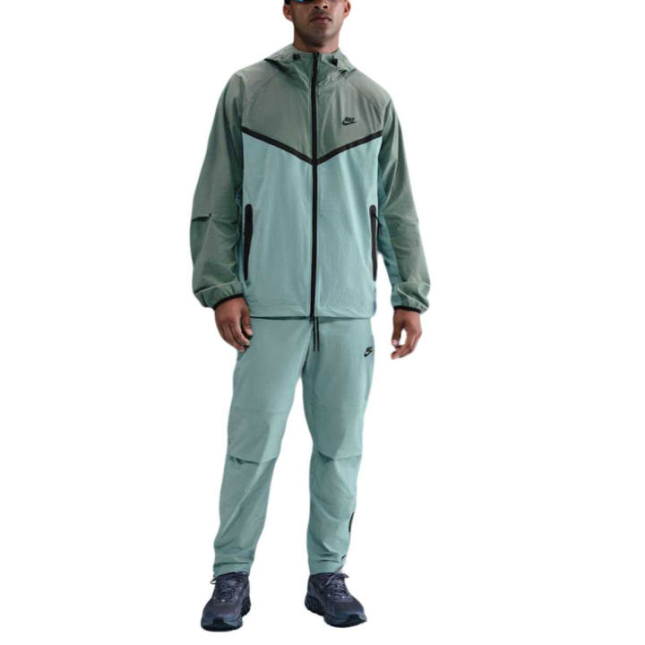 Nike Nike Woven Jackets Men's Clay Green Hooded Moderate Other