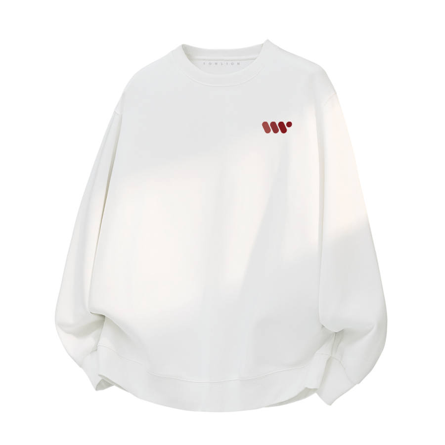Tonlion Sweatshirts Unisex Crew Neck Moderate Heavyweight