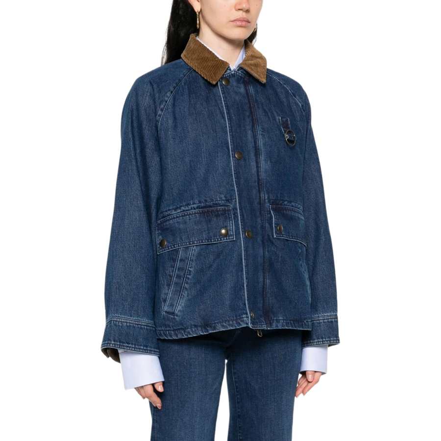 Polo Ralph Lauren Corduroy collar Denim Jacket