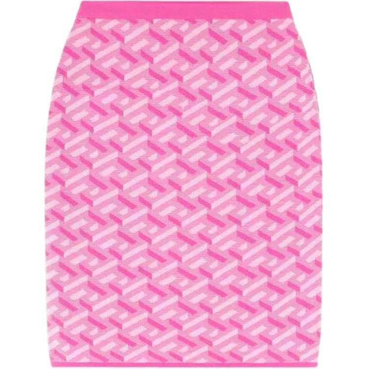VERSACE SS23 Casual Short Skirts Women's Pink