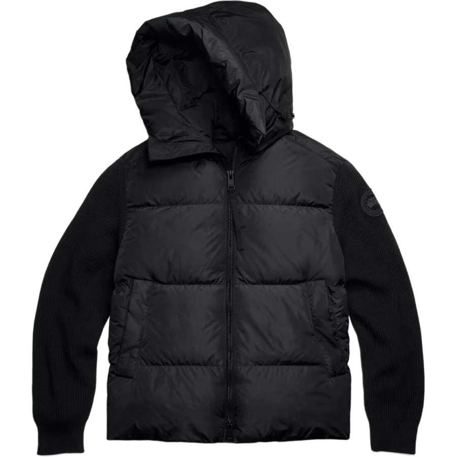 Canada Goose Canada Goose Knitted Sleeve Hooded Down Jacket
