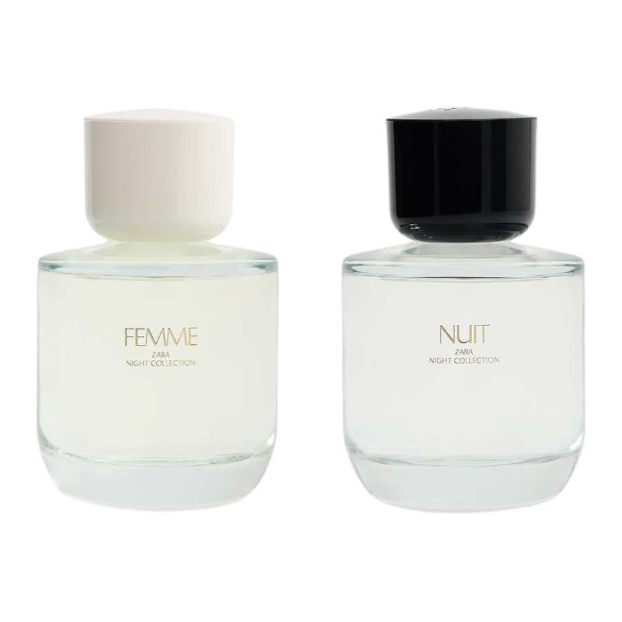 ZARA FEMMENUIT Perfume Sets Eau De Parfum EDP Eau De Toilette Vanilla Musk Woody 90ml+90ml