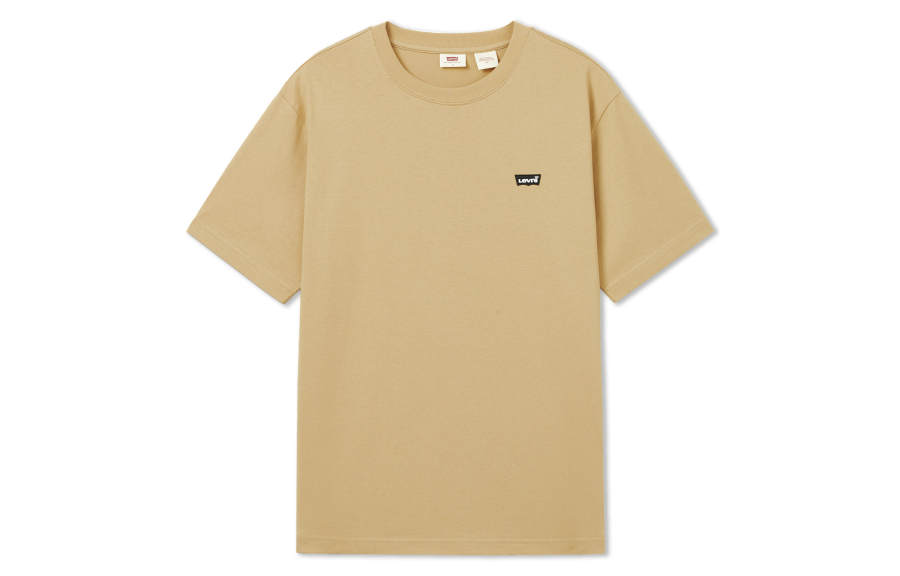 Levis Levis T Shirts Men's Brown Crew Neck