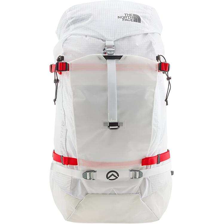 THE NORTH FACE Summit 65L Outdoor Bags Lightweight Semi Transparent Material Snow Peak White Unisex