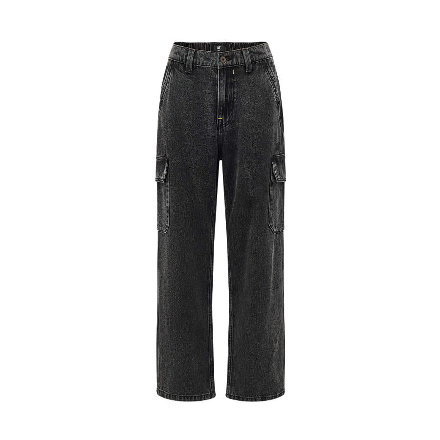 CAT Jeans Men's Gray Straight Fit Pants
