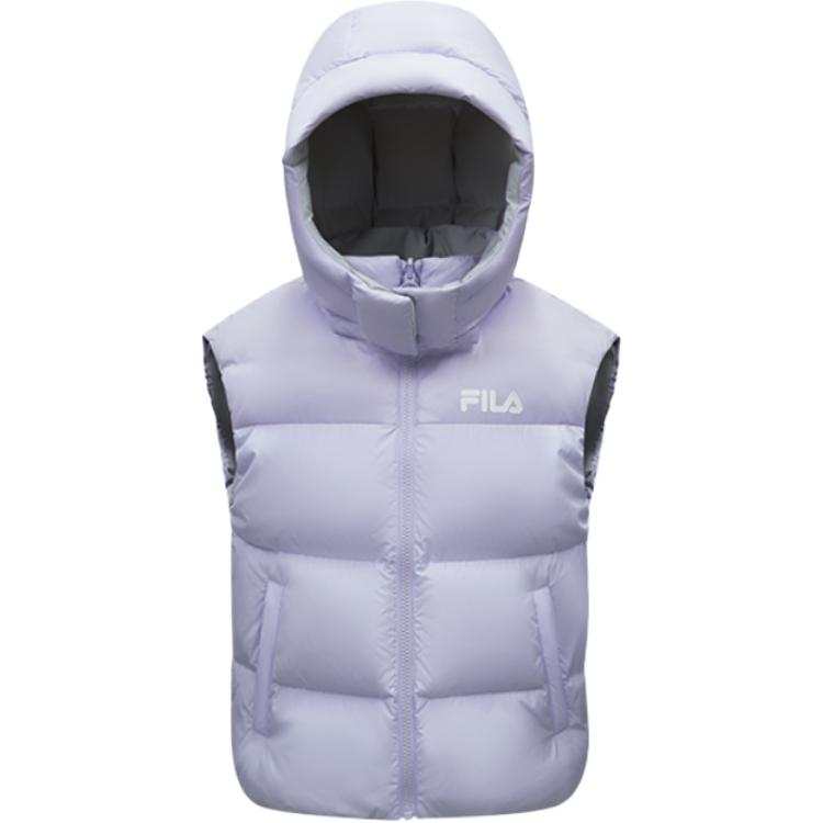 FILA KIDS Down Vests Detachable Hood Moderate
