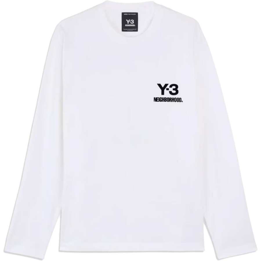 Y-3 Nbhd Logo Long Sleeve T-Shirt