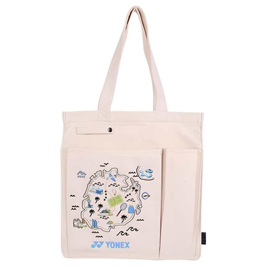 YONEX YONEX Fabric Shoulder Bag Unisex Ecru