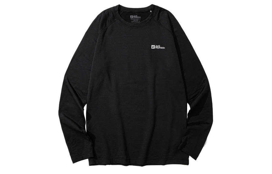 JACK WOLFSKIN T Shirts Men's Crew Neck Moderate Straight Fit
