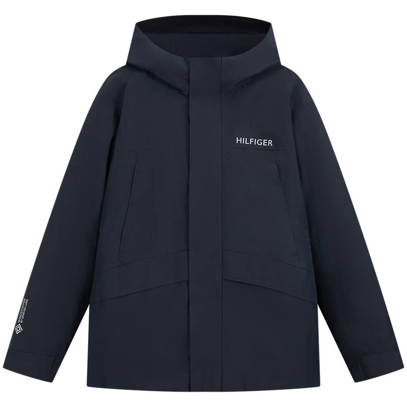 Tommy Hilfiger Jackets Men's Navy Blue/Blue DW5 Hooded Moderate Other
