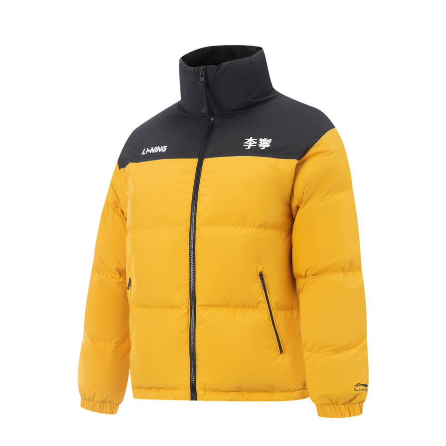 Li-Ning Li Ning Down Jacket Unisex Mineral Yellow