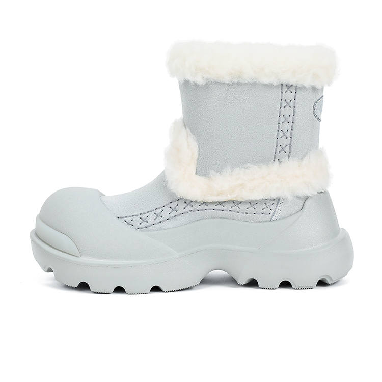 Ouder Sheller Fashion Double Cashmere Thermal Waterproof Abrasion Resistant Height Increasing Slip Resistant Short