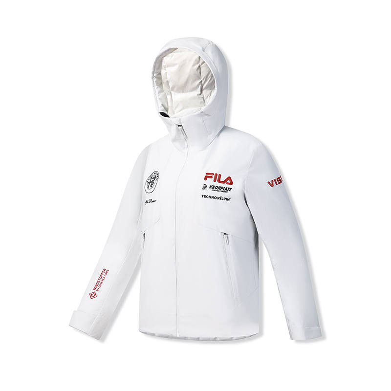 FILA SKI Down Jacket Women's Jade White