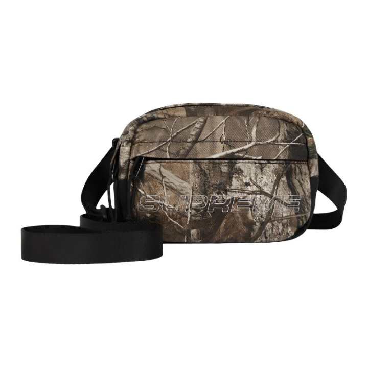 Supreme Supreme Nylon Shoulder Bag Mini Unisex Brown