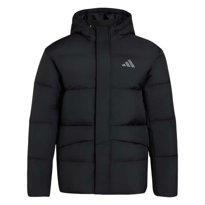 Adidas Adidas Down Jackets Unisex Black Hooded Moderate