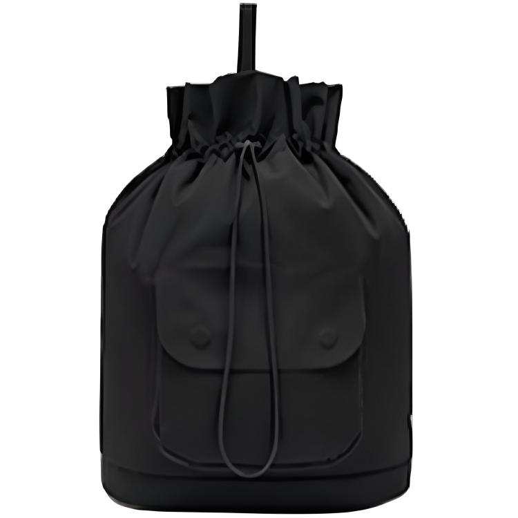 DESCENTE 1L Outdoor Bags Plain Weave Four Way Stretch Woven Fabric Black Women's