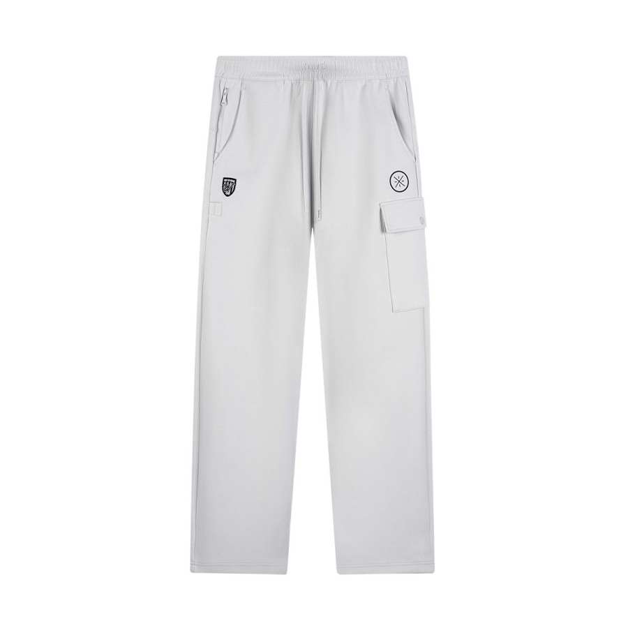 Li-Ning Li Ning Sports Pants Men's Crystal Gray Moderate