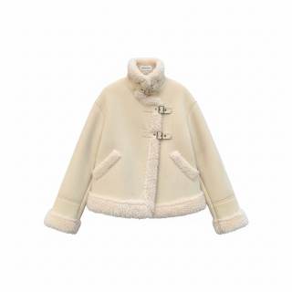 Cosyism Furs Women's Lapel Thickened And Fleece Lined
