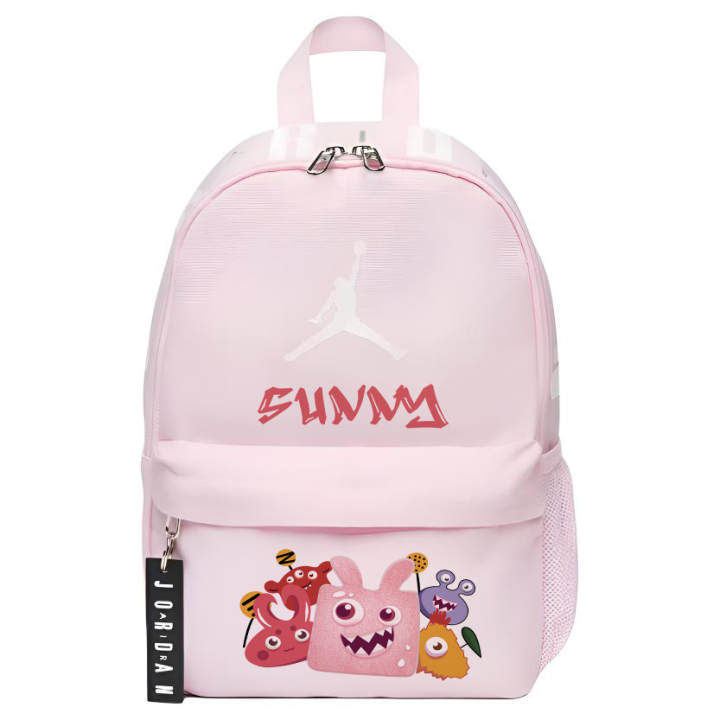 Jordan Jordan Polyester Backpack Unisex Pink