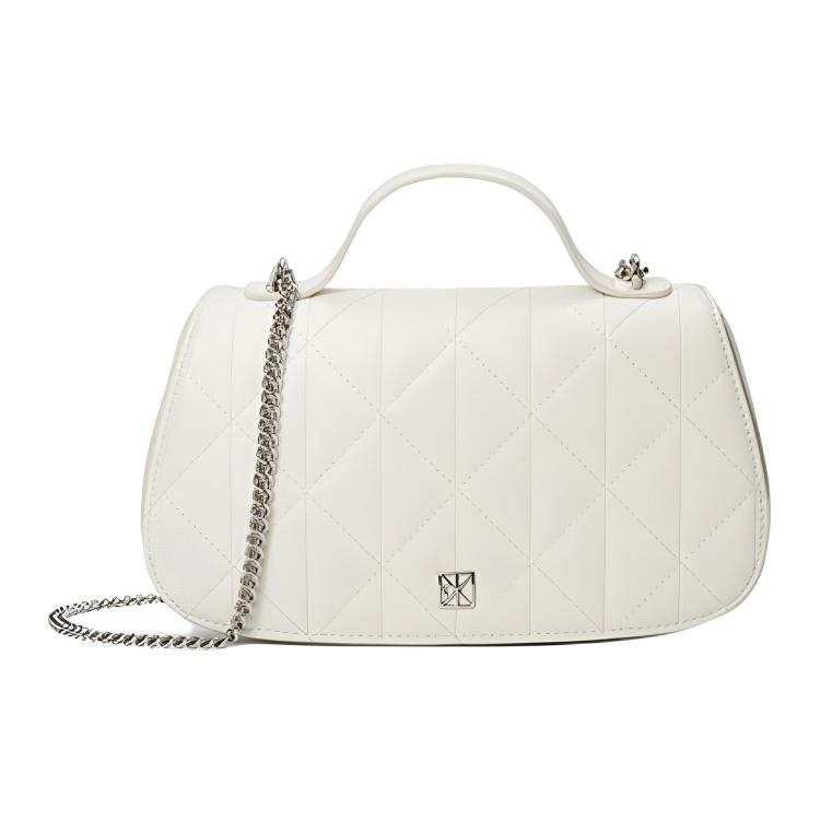 CALVIN KLEIN Synthetic Material Handbag Women's Lily White