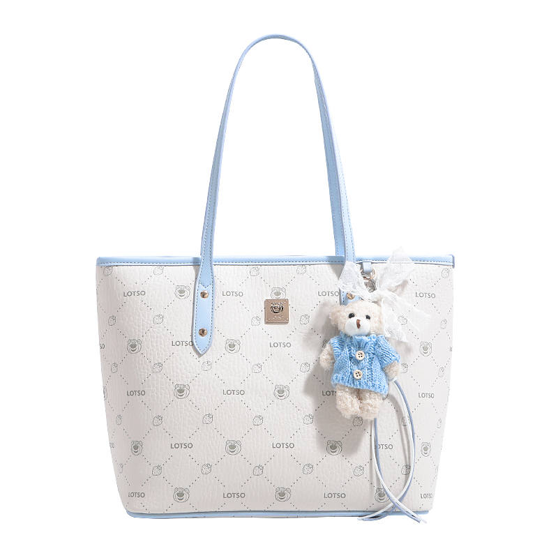 Disney PVC Shoulder Bag Regular Women's Blue White