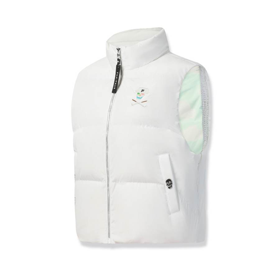 FILA x Shelby And Sandy Golf Down Vest Women's White