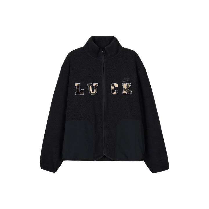 Nike Nike Velvet Jackets Men's Black Stand Collar Moderate