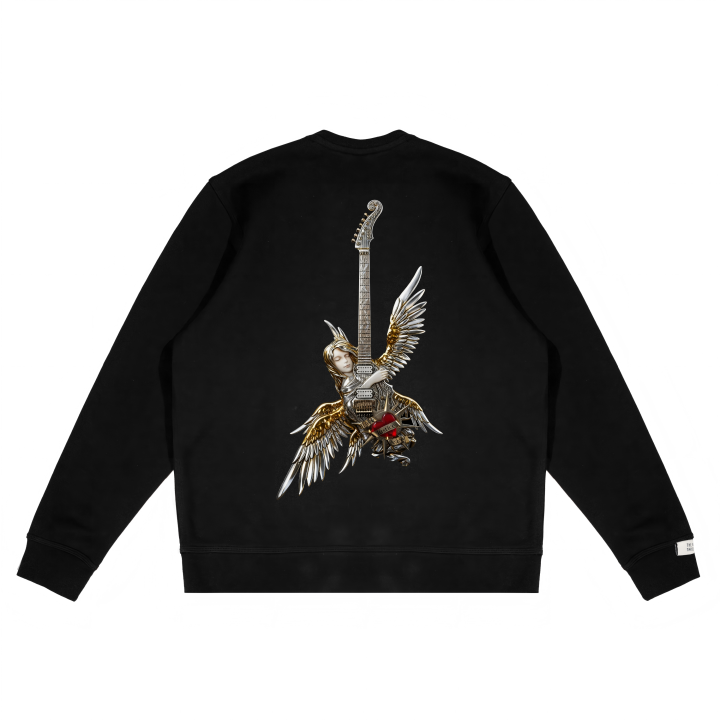 Adidas Adidas Sweatshirts Unisex Black Crew Neck Thickened Regular