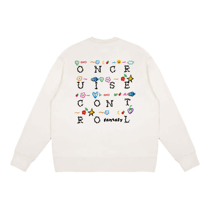 Adidas Adidas Sweatshirts Unisex White Crew Neck Thickened Regular