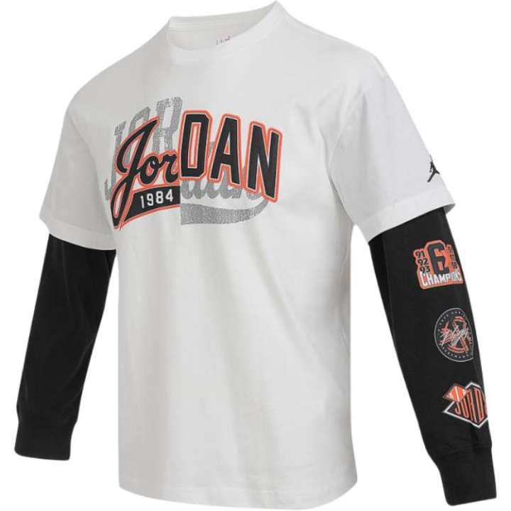 Jordan Jordan Kids T Shirts Crew Neck Moderate