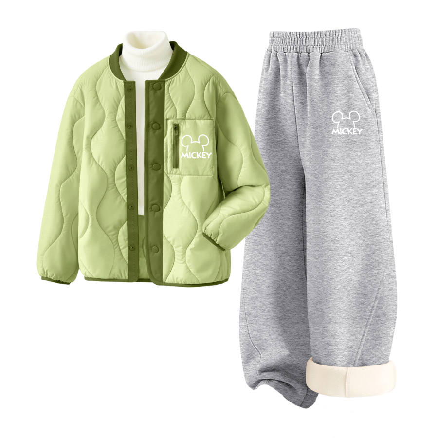 Disney Kids Casual Sportswear Crew Neck Moderate