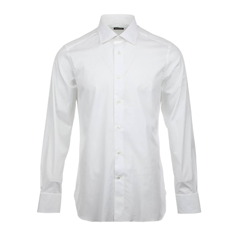 Ermenegildo Zegna Long Sleeved Stretch Shirt