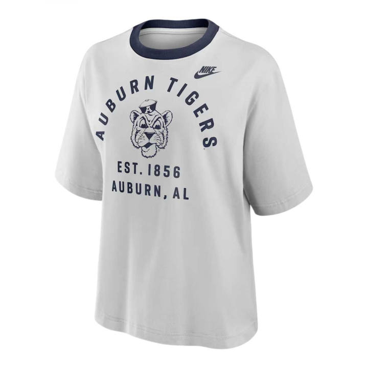 Nike Nike Auburn Legacy Arch Script Boxy Women's Nike College T-Shirt