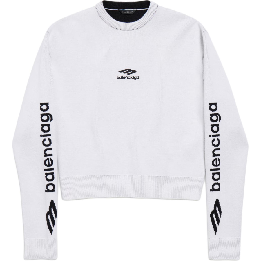 Balenciaga Long-Sleeved Crewneck Jumper