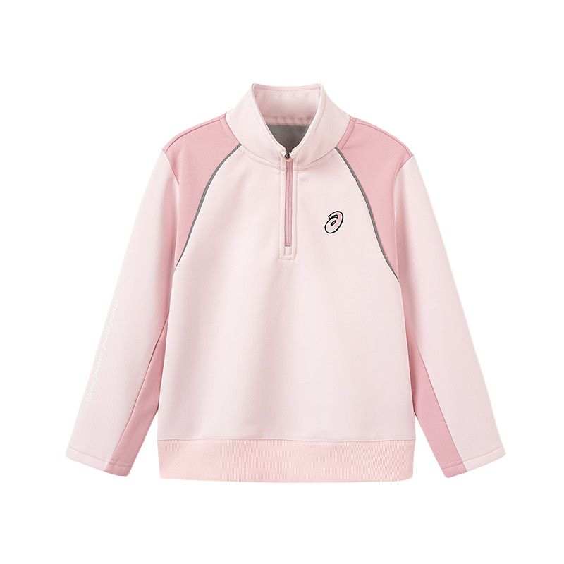 ASICS ASICS Kids Sweatshirts Stand Collar Thickened
