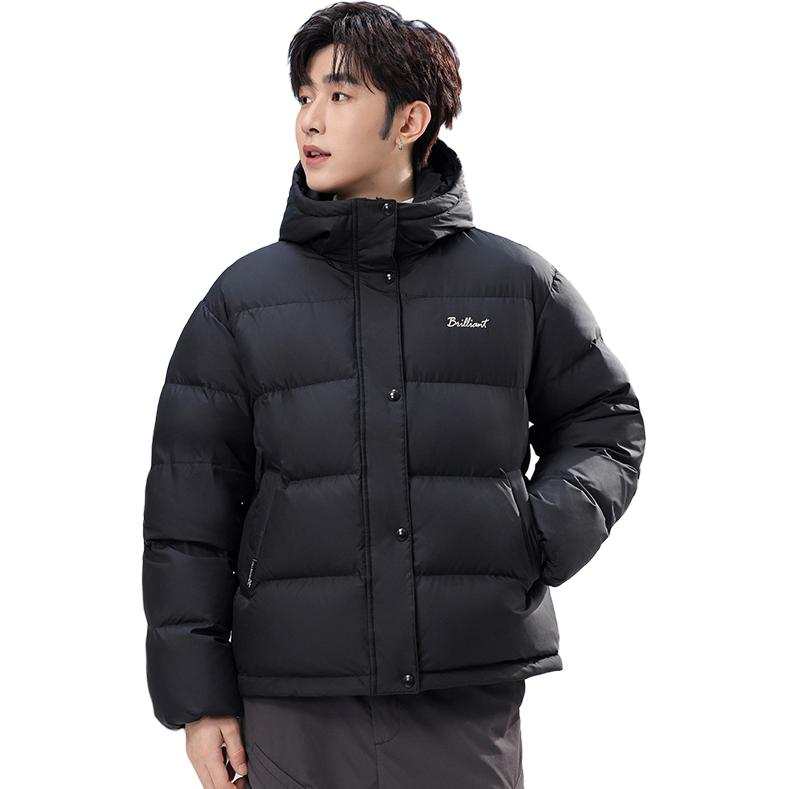 YALU Down Jackets Unisex Hooded Moderate