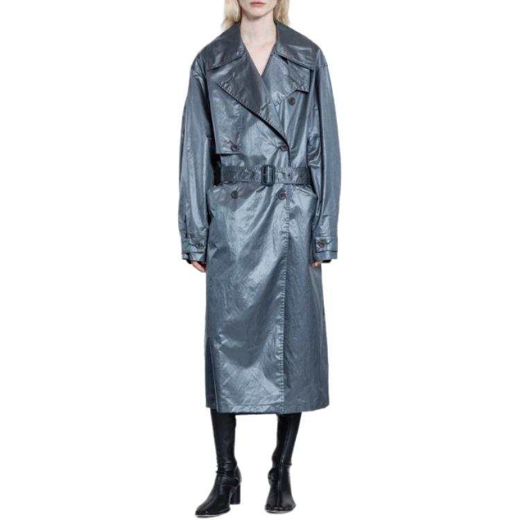 Lemaire Lemaire metallic trench coat