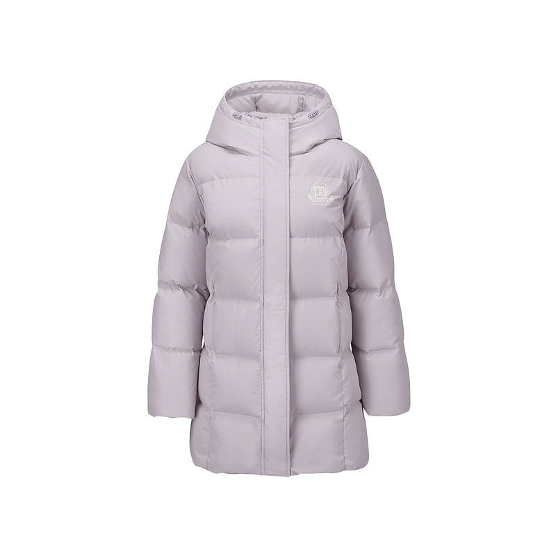 Skechers Down Jackets Women's Smoky Purple 02N4 Hooded