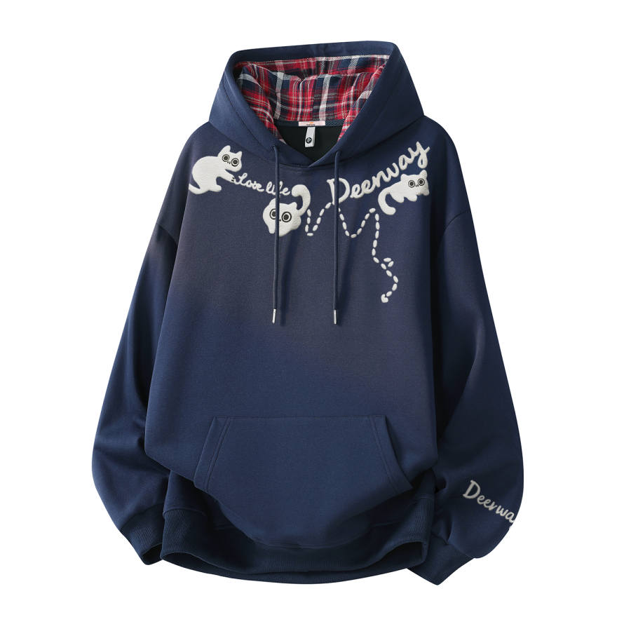 DEERWAY DEERWAY Sweatshirts Unisex Hooded Moderate Regular