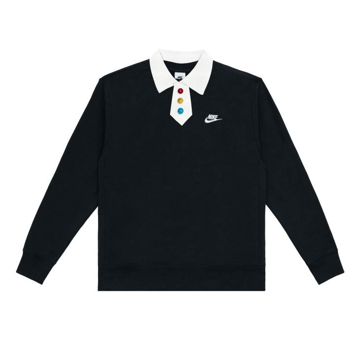 Nike Nike Sweatshirts Unisex Black Polo Collar Moderate