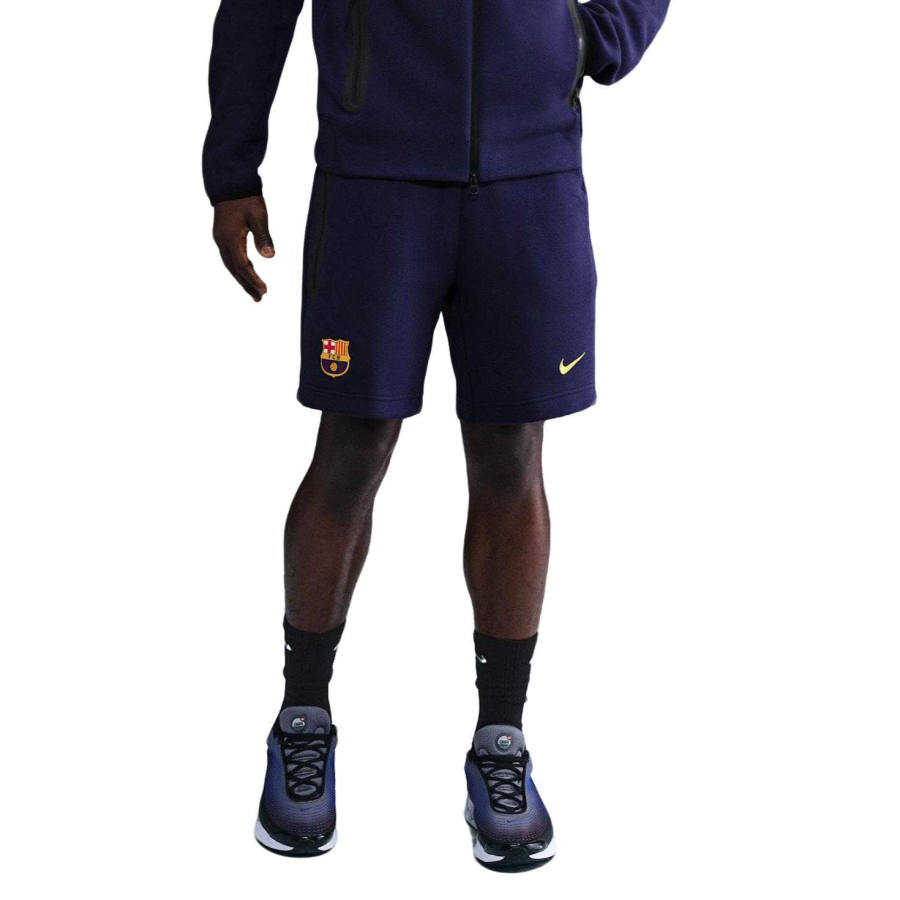 Nike Nike Fc Barcelona Tech Men's Nike Soccer Fleece Shorts