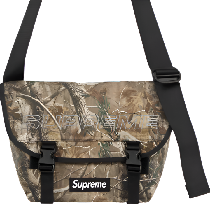 Supreme Supreme Denim With Nylon Messenger Bag Crossbody Bag Unisex Multicolor